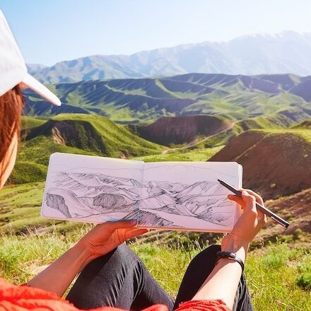 Draw a landscape